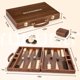 thumbnail image 4 of Juego de mesa de backgammon Ropoda Sapele Wood 38 cm con accesorios, 4 of 6