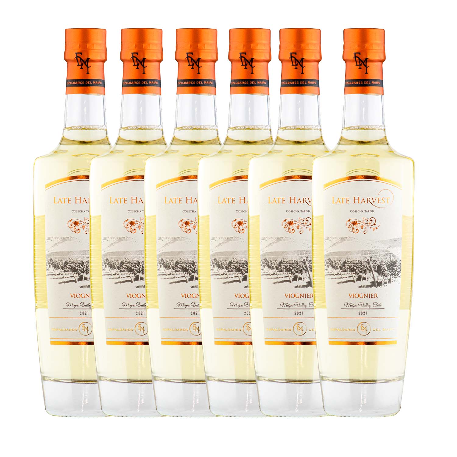 Espaldares - Caja X 6 Vinos Late Harvest Viiognier