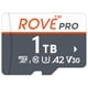 thumbnail image 1 of Tarjeta micro SD ROVE PRO Tarjeta de memoria microSDXC de 1 TB con adaptador, 1 of 8