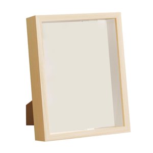 Magideal - Caja De Sombra Con Marco De Flores Secas, Caja De Presentación De Billetes, Colección De Recompensas, Soporte De Exhibición Decorativo De Madera De 3C Color Madera