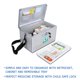 thumbnail image 3 of Caja de Medicamentos HEWEI Extra Grande Portátil con Cerradura 38x22x24 cm, 3 of 8