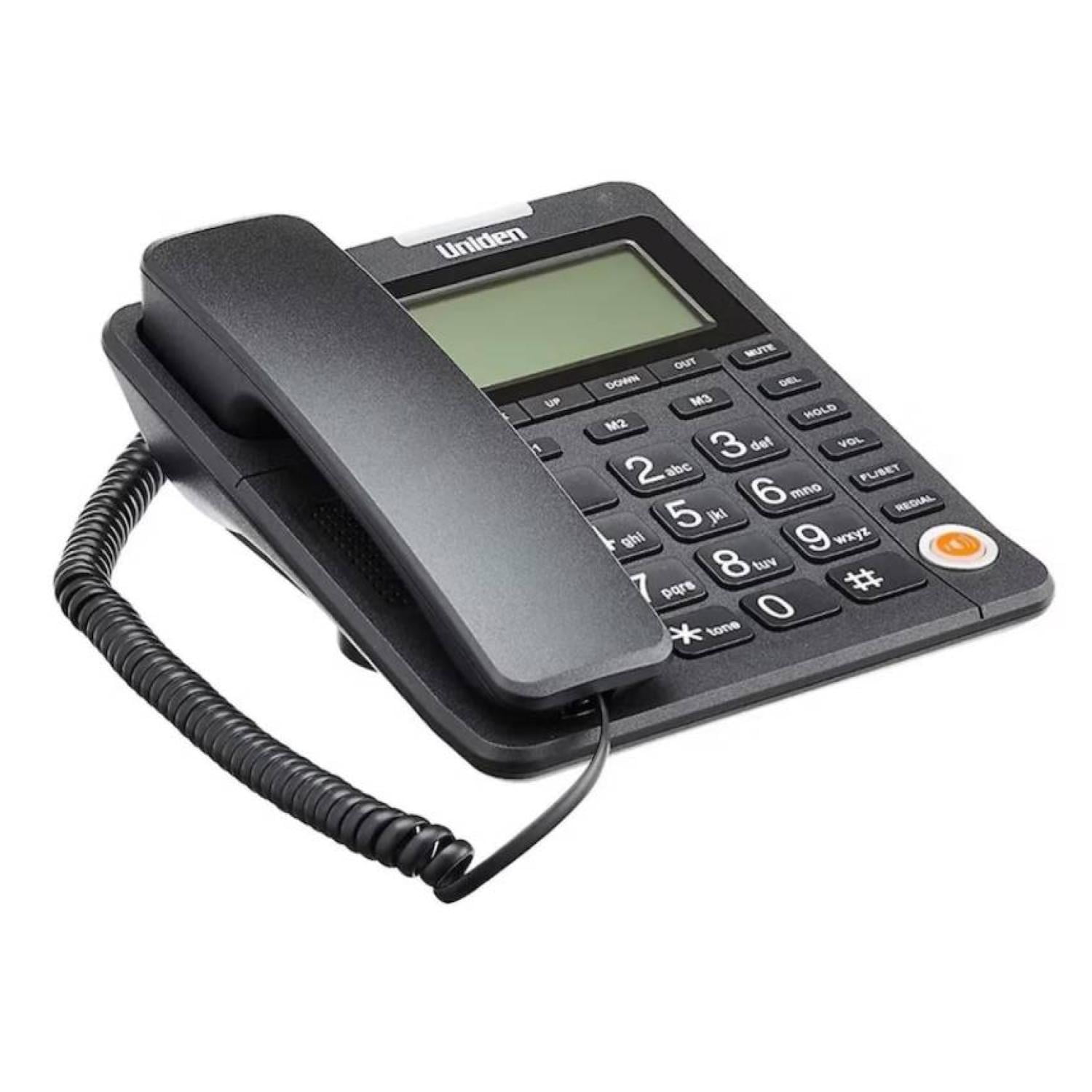 Uniden - Telefono Sobremesa Manos Libres C/id Botones Grandes