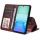 thumbnail image 2 of Funda Billetera para Xiaomi Redmi 13 4G con Porta Tarjetas y Soporte Ajustable Marrón, 2 of 5