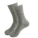 thumbnail image 1 of Calcetines de doble aguja con giro para hombre, de línea paralela, extra grandes, forrados, gruesos y cálidos, de lana de conejo, de tubo medio, informales, 1 of 5