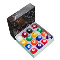 Ioensy - Juego De Mini Bolas De Billar Pequeñas De 16 Piezas Para Deportes Recreativos En El Hogar De 25 Mm