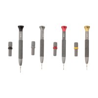 Ioensy - Juego De Destornilladores Para Relojes Con Accesorio Multiusos Portátil De 4 Tamaños Diferentes