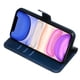 thumbnail image 3 of Funda con Cremallera para iPhone 11, Carcasa Cartera de Cuero PU con Soporte y Tarjetero, 3 of 6