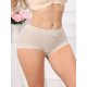 thumbnail image 4 of INSPIRE CHIC Ropa interior de algodón de cintura alta para mujer, bragas clásicas de cobertura total sin costuras XL Beige, 4 of 4