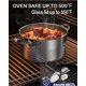 thumbnail image 4 of Olla de caldo Cooks Standard de 7 L acero inoxidable con tapa, 4 of 6