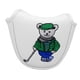 thumbnail image 5 of Golf Club Headcover Wrap Sleeve PU Para Golfistas Golf Mallet Putter Head Cover Blanco, 5 of 5