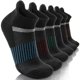 thumbnail image 1 of Calcetines Anlisim de lana merino, 6 pares, negro, talla M, 1 of 7