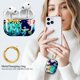 thumbnail image 2 of Estuche para AirPods Pro 3 DHILKCY con cactus y llavero rosa dorado, 2 of 6
