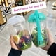 thumbnail image 3 of Juego de recipientes para ensalada fresca para llevar, vaso mezclador de ensalada Keep Fit con tenedor y soporte para aderezo, 3 of 5