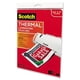 thumbnail image 5 of Bolsas laminadoras Scotch Thermal de 5 mil, 20 unidades, 5 x 7 pulgadas, transparentes, 5 of 9