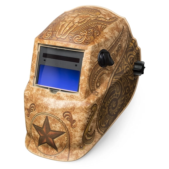 Casco de soldadura Lincoln Electric K4134-1 Marrón con ajuste de trinquete