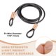 thumbnail image 4 of Uxcell Manga de Tope de Cable de Alambre, Mangas de Engarce de Cobre para Cable de Alambre y Cable Ferrule 1/16"(1mm), 4 of 7