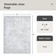 thumbnail image 2 of ALFOMBRA Valenrug 244x152 cm Lavable Antideslizante Gris, 2 of 9