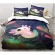 thumbnail image 3 of Cute waii axolotl art Christmas Navidad gift King twin double child customized bedding set duvet cover with pillowcase3 piece-, 3 of 5