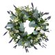 thumbnail image 4 of Guirnalda De Eucalipto Puerta De Entrada De Guirnalda De Jardín Decoración De Patio Con Flor Blanca, 4 of 5