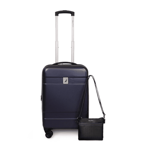 Nautica - Pack Maleta Cabina S (10 Kg) Bora Azul + Bandolera Leeway Negro