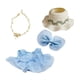 thumbnail image 1 of Conjunto De Ropa Para Muñecas De Niña, Tocado Con Lazo, Vestido De Tul, Decoración Para Muñecas De 5 A 7 Años, Estilo I De 8 A 10 Años, 1 of 3