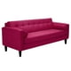thumbnail image 2 of Sofa Retro 3cg Felpa 00 Burdeo, 2 of 6