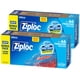 thumbnail image 1 of Bolsas de almacenamiento de alimentos Ziploc, galón, 132 bolsas en total, 1 of 9