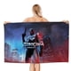 thumbnail image 1 of Robocop Toalla de playa de secado rápido con diseño temático, regalo para mujeres y niñas, ideal para cumpleaños, fans, amantes de la música, uso en la playa o al aire libre, 78 × 150 cm, 1 of 6