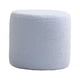 thumbnail image 2 of Reposapiés Taburete Reposapiés Banco Taburete Estable Silla de Asiento Sofá Taburete de té Taburete cilíndrico pequeño para Entrada Dormitorio Oficina azul, 2 of 5