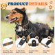 thumbnail image 3 of Collar Deslizante para Perros, Cuerda de Nylon Reflectante Sin Tirones con Tope Ajustable, (S-16 Pulgadas, Gris/Naranja), Destinado para Entrenamiento, 3 of 7
