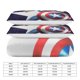 thumbnail image 3 of Captain America Comforter Set for Kids Boys Teen Men Tween 3D Lightweight Microfiber Bedding Sets, 3 of 3