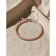 thumbnail image 2 of Pulsera piedra cuarzo natural ajustable protección Rosado, 2 of 3