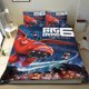 thumbnail image 1 of Big Hero 6 Conjunto de sábanas temático, trío de piezas, cómodo y amigable con la piel, diseño único, regalo de decoración para el hogar para familiares, amigos y fans,140cm *210cm, 1 of 6