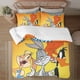 thumbnail image 1 of Looney Tunes 3-Piece Bedding Set For Kids Boys Girls Adult Cartoon Warm Cute Fashion Holiday Present Gift Bed Sheets, 1 of 5