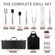 thumbnail image 2 of Grill Tools Kaluns, accesorios para barbacoa, acero inoxidable, 21 piezas, 2 of 8