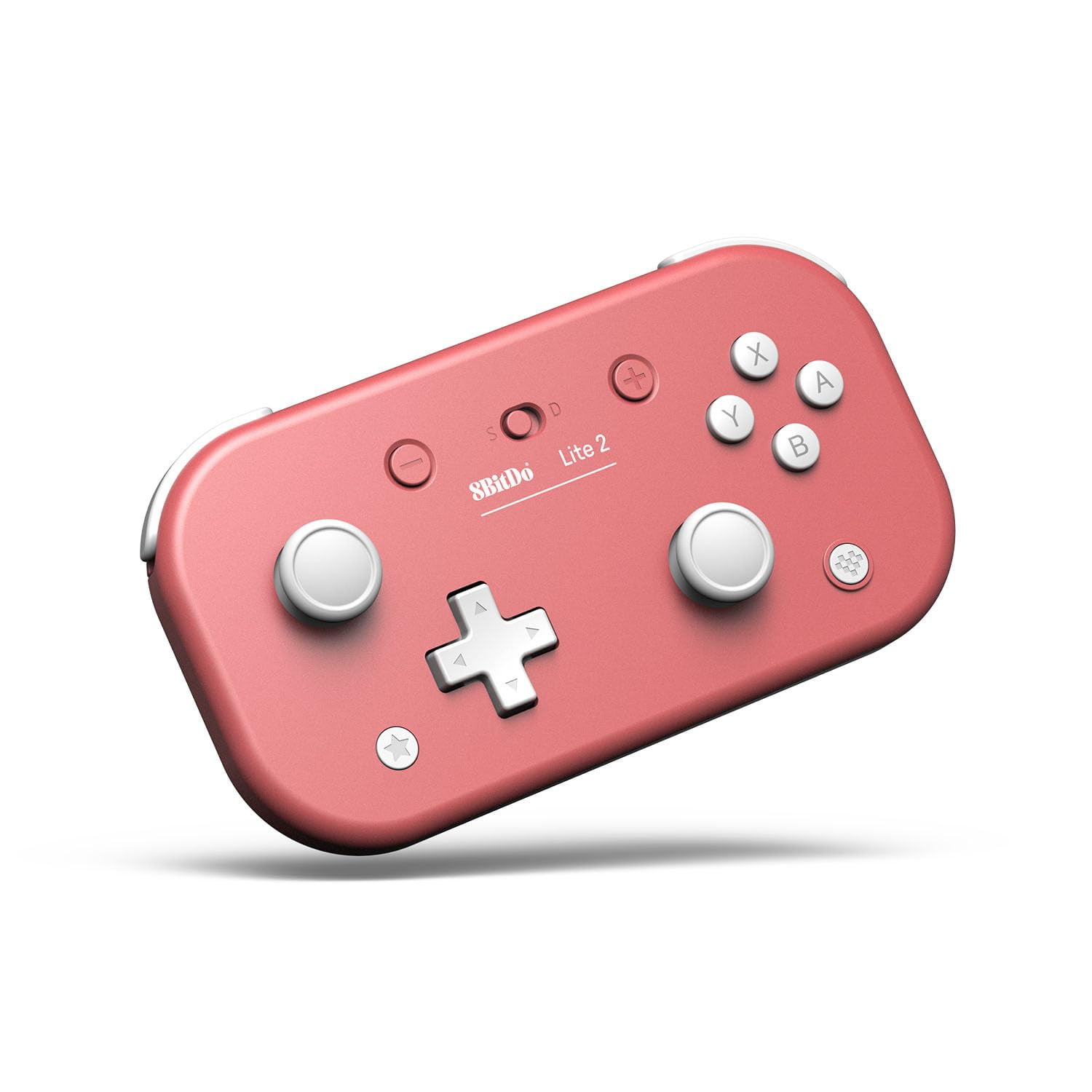 Gamepad 8bitdo Lite 2 Bluetooth Para Switch, Android, Color Rosa