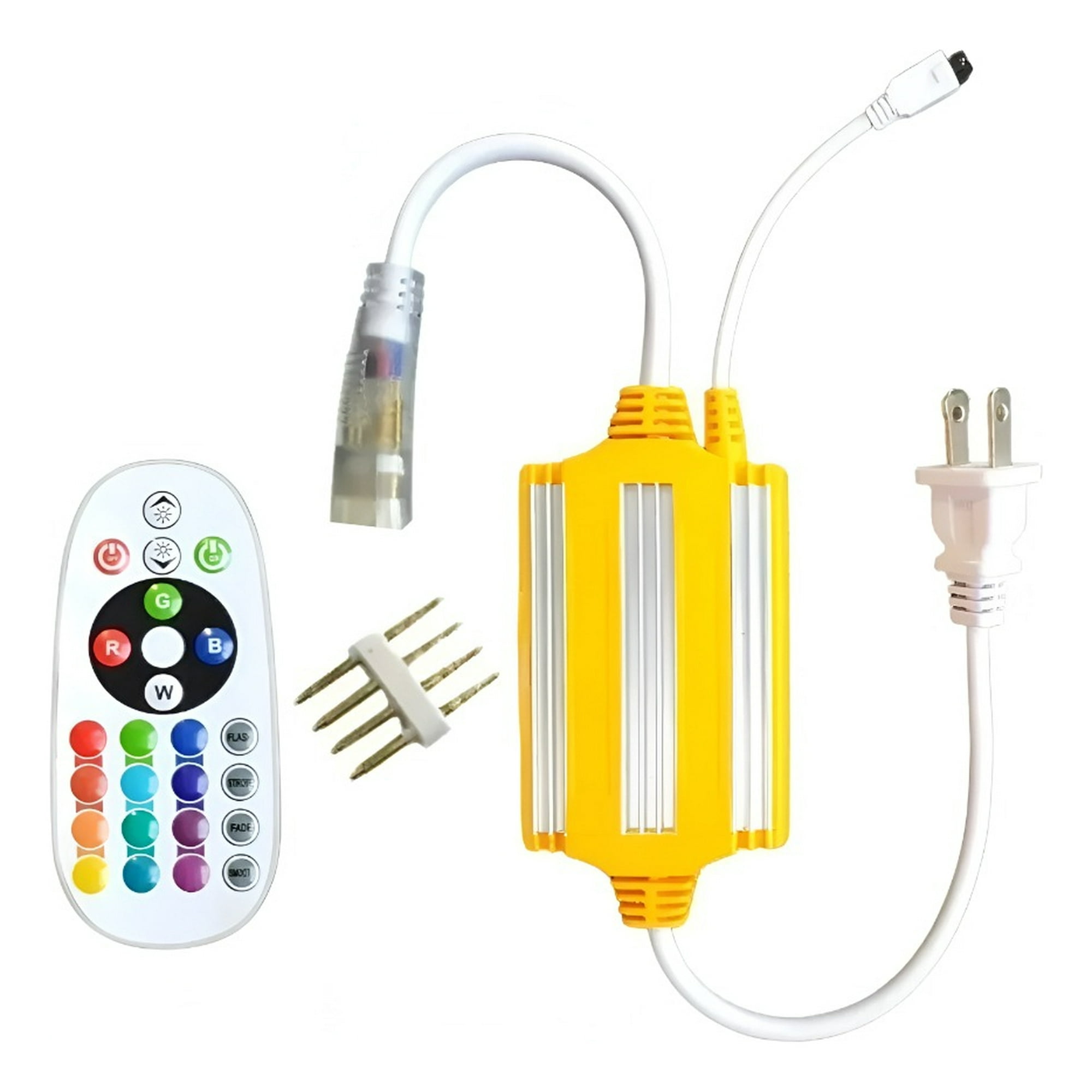 Genérico - Controlador Iluminador Led Rgb Manguera Control Remoto Jhn