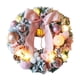 thumbnail image 1 of Corona Navideña De 11,81 Pulgadas, Bolas Navideñas, Decoración Navideña Para Fiestas, Ventanas Y Puertas, Color Rosa, 1 of 3