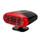 thumbnail image 3 of Ventilador De Calefacción De Coche 120W 360 Refrigeración De Calefacción Giratoria 2 Engranajes 12V Negro Rojo, 3 of 5