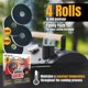 thumbnail image 2 of Juego de 4 Sellos para Parrilla Smoker Chef 12m Negro Nomex, 2 of 6