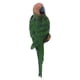 thumbnail image 1 of Loro realista resina animal ornamento animal colgando 31cm mirar derecho verde, 1 of 4