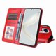 thumbnail image 2 of Funda tipo cartera FOXDOCK para Huawei Nova 12 Pro , diseño girasol en relieve, cuero PU, cierre magnético, soporte y tarjetero, 2 of 5