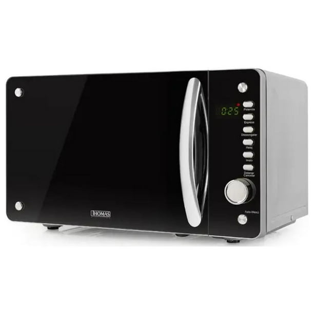 Microondas Electrico 20L 800W Negro Gris TH-20DM Thomas