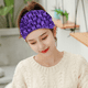 thumbnail image 5 of Diademas elásticas de ganchillo de colores, accesorios para el cabello de 1,5 pulgadas de ancho, lazos para la cabeza y accesorios florales DIY., 5 of 5