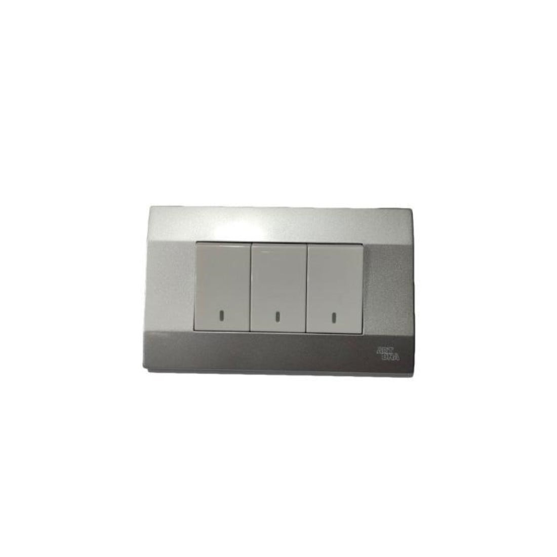 Art Dna - Interruptor Triple 9/32 10a Plata K-p03