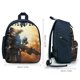 thumbnail image 2 of Titanfall Mochila Escolar para Niños y Niñas, Mochila Infantil Ligera de Alta Calidad, Grande y Duradera Azul, 2 of 6