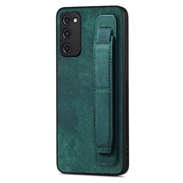 Funda Protectora con Correa para Samsung Galaxy S20 FE Resistente a Golpes Verde