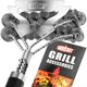 thumbnail image 1 of Cepillo para Parrilla GRILLART Sin Cerdas 46 cm Limpiador de BBQ, 1 of 7