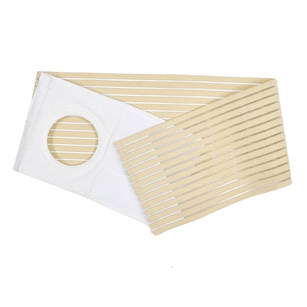 1 cinturón de cinturón cinturón de estoma de soporte transpirable para hernia de cinturón cinturón de estómago , XL115CMx16CM XL 115CMx16CM