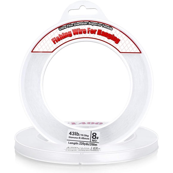 Hilo de pesca Acejoz de nylon transparente
